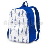 Maritime Marine Knots Outdoor Hiking Backpack Navy Climbing Sports Bag