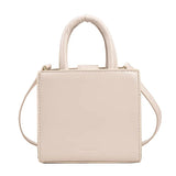 Korean Style Small Tote Bag Solid Crossbody Bags For Women
