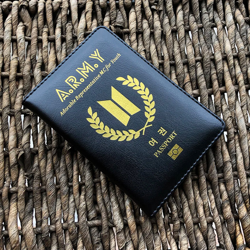 Korea Army Kingdom Kpop Passport Cover Military