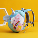 Korea Girl Kindergarten School bag Unicorn Shape Toddler Kids Girls Anti-lost Ba