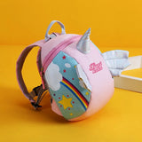Korea Girl Kindergarten School bag Unicorn Shape Toddler Kids Girls Anti-lost Ba