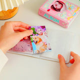 Korea Girls Cartoon 3-inch Polaroid Photo Album Love Hollow Student Idol Photoca