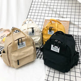 Korea Lovely Ins Soft Bag Female Student Japanese Harajuku Backpack