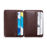 Korea Style Mini Size Wallet for Women Double Side Open Canvas Dompet Pria