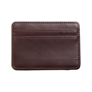 Korea Style Mini Size Wallet for Women Double Side Open Canvas Dompet Pria