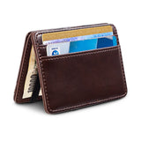 Korea Style Mini Size Wallet for Women Double Side Open Canvas Dompet Pria