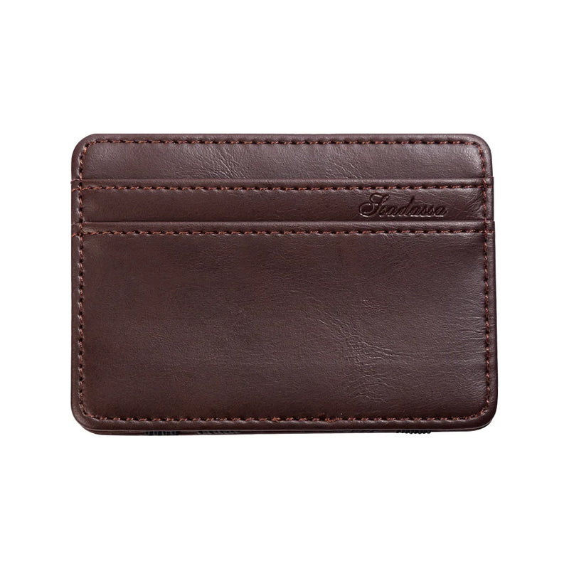 Korea Style Mini Size Wallet for Women Double Side Open Canvas Dompet Pria