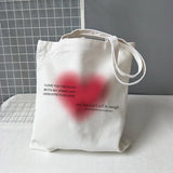 Korea Ulzzang Ins Heart Harajuku Women Shoulder Bag Gothic School Bag