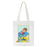 Korea Ulzzang ATEEZ Kpop Style Canvas Tote Bag