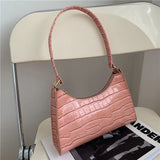 Korea kpop Women Shopping Bag Retro Casual Women Leather Chain Handbag