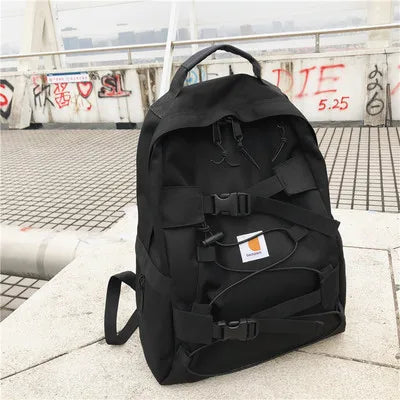 Korea Harajuku Japanese Backpack High Street Zipper Casual Female