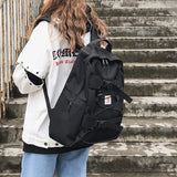 Korea Harajuku Japanese Backpack High Street Zipper Casual Female