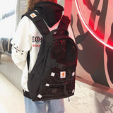 Korea Harajuku Japanese Backpack High Street Zipper Casual Female