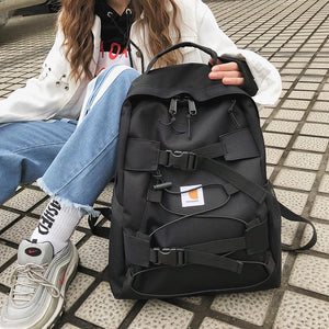 Korea Harajuku Japanese Backpack High Street Zipper Casual Female