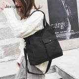 Vintage Canvas Crossbody Bag Women Large Capacity Tote Bag