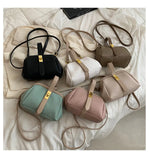 Cloud Clutch Shoulder Crossbody Leather Handbag