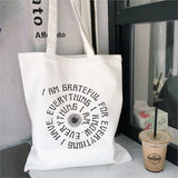 Gothic Art Punk Shopper Bag Vintage Y2K Urban Shoulder
