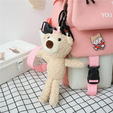 Canvas Middle School Backpack Set for Girls, 5 PCS