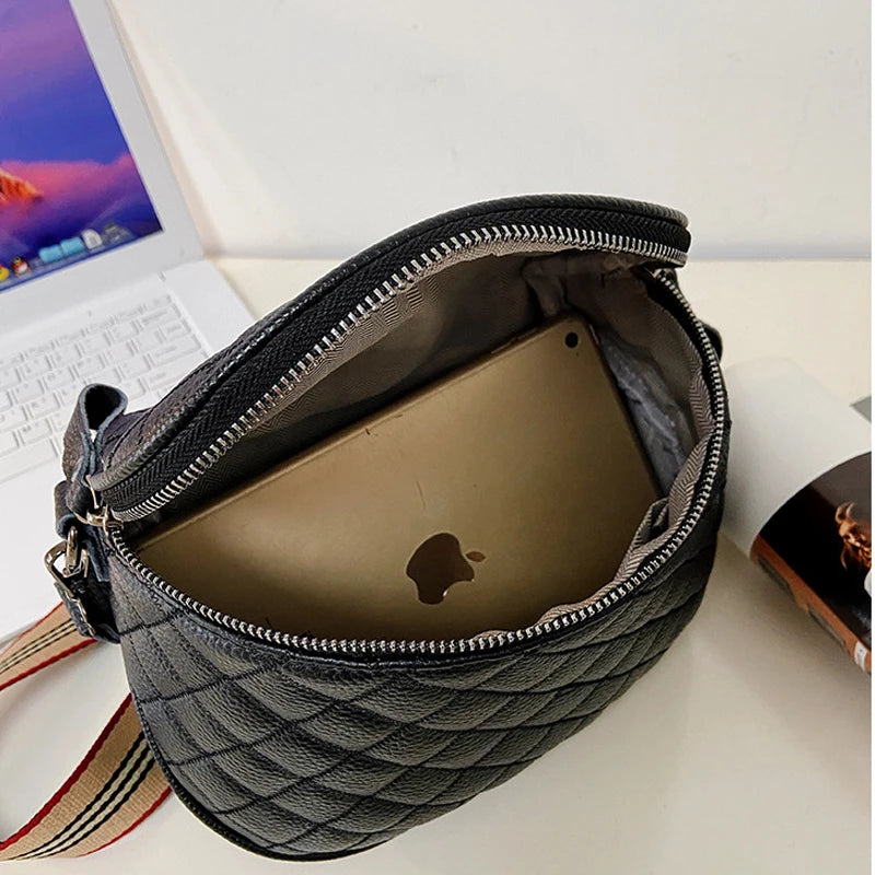 Vintage Leather Shoulder Messenger Handbags for Women