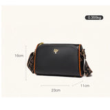 Vintage Leather Crossbody Tote Shoulder Bag