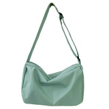 Nylon Waterproof Crossbody Bag Women Student Shoulder Messenger Satchels