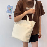 Canvas Crossbody Bags for Women Large Shoulder Book Bag