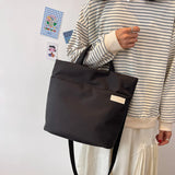 Canvas Crossbody Bags for Women Large Shoulder Book Bag