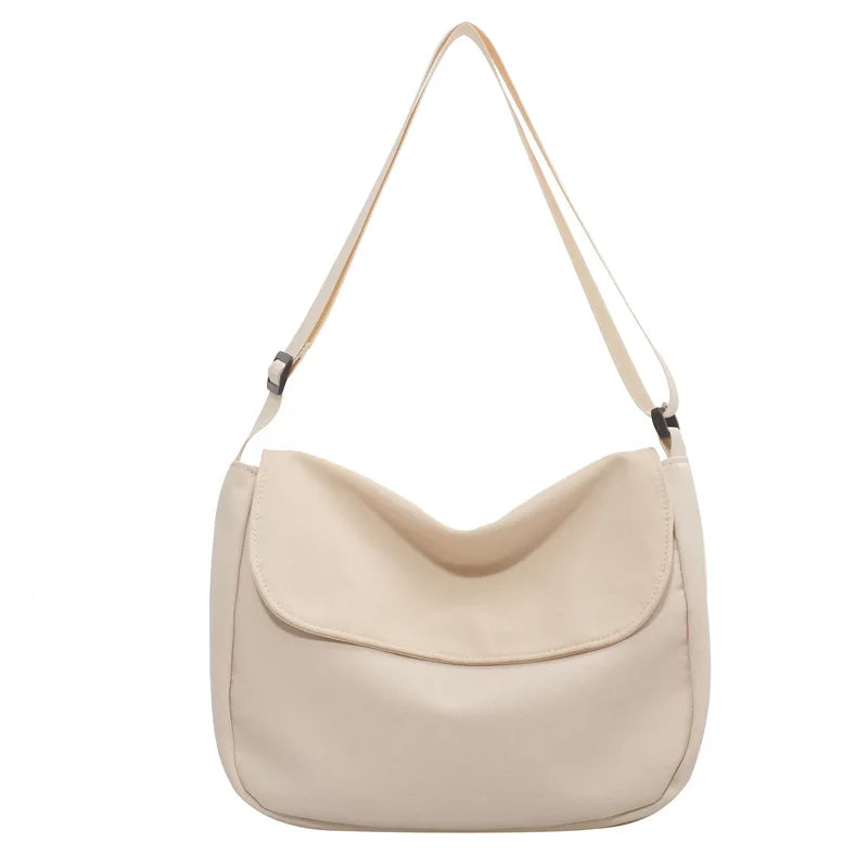 Canvas Crossbody Book Bags for Women Casual Girl Student Shoulder