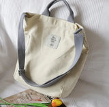 Canvas Shoulder Bag Handbag Small Fresh Messenger Bag