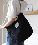 Canvas Shoulder Bag Handbag Small Fresh Messenger Bag