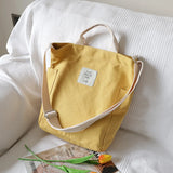 Canvas Shoulder Bag Handbag Small Fresh Messenger Bag