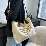 Canvas Women Shoulder Bags Large Crossbody Tote Bags Female Handbags Shoppers