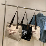 Canvas Women Shoulder Bags Large Crossbody Tote Bags Female Handbags Shoppers