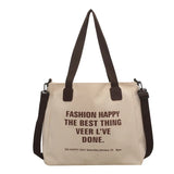 Canvas Women Shoulder Bags Large Crossbody Tote Bags Female Handbags Shoppers