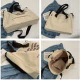 Canvas Women Shoulder Bags Large Crossbody Tote Bags Female Handbags Shoppers