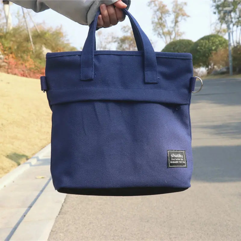 Canvas One-shoulder Messenger Bag Large-capacity Handbag