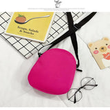 Casual Cross-Body Bag Solid Zipper Mini Canvas Bag for Women