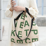 Casual Canvas Bag Ladies Handbag Student Shoulder Shopping Bag