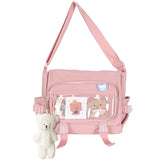 College Female Messenger Handbag Large Capacity Ladies Crossbody Pouch