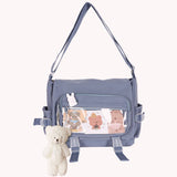 College Female Messenger Handbag Large Capacity Ladies Crossbody Pouch