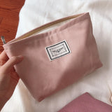 Cotton Women's Cosmetic Bag Case Organizer for Handbag