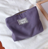 Cotton Women's Cosmetic Bag Case Organizer for Handbag