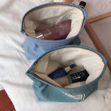 Cotton Women's Cosmetic Bag Case Organizer for Handbag