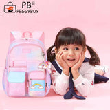 Rainbow Student Travel Laptop School Casual Backpack Girls