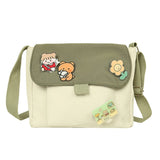 Soft Sister Girl Heart Shoulder Bag Japanese Harajuku Messenger Bag