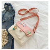 Small Bag Soft Sister Girl Heart Soft Student Shoulder Bag Japanese Harajuku Mes