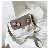 Soft Sister Girl Heart Shoulder Bag Japanese Harajuku Messenger Bag