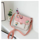 Soft Sister Girl Heart Messenger Bag Japanese Harajuku Woman