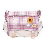 Nylon Student Schoolbag Backpack for Girls