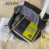 Nylon Shoulder Backpack Schoolbag Multi-function Travel Totes Bags